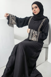 Floral Art Abaya